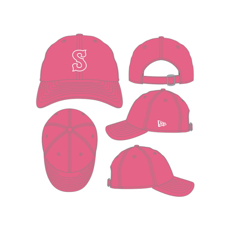 Syracuse Mets New Era Pink Casual Classic Adj. Cap