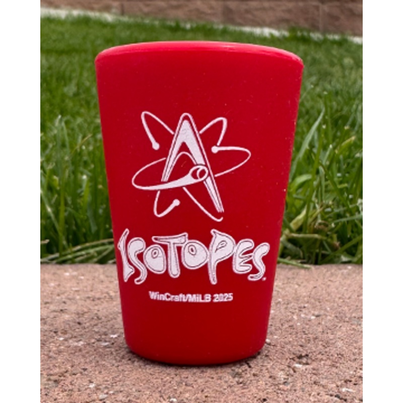 Albuquerque Isotopes Drink-Red Silicone Shot