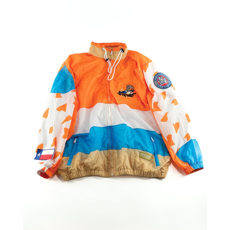 Amarillo Sod Poodles Calf Fries Tri Colored Chute Jacket