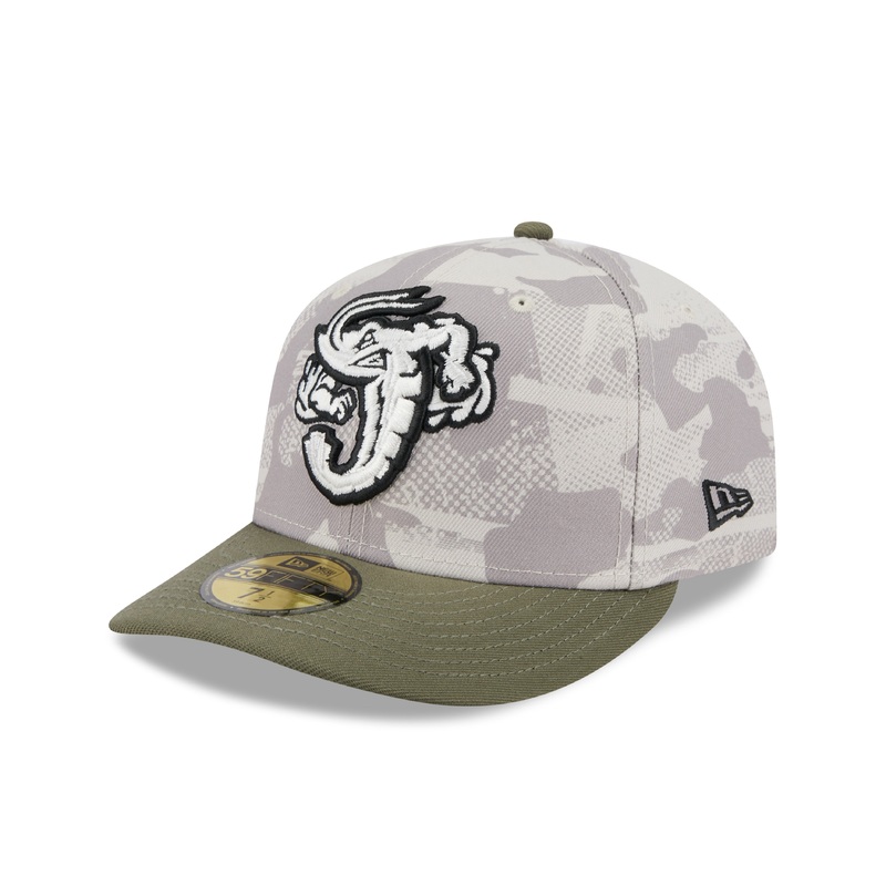 Jacksonville Jumbo Shrimp New Era 2025 Armed Forces Day 59Fifty