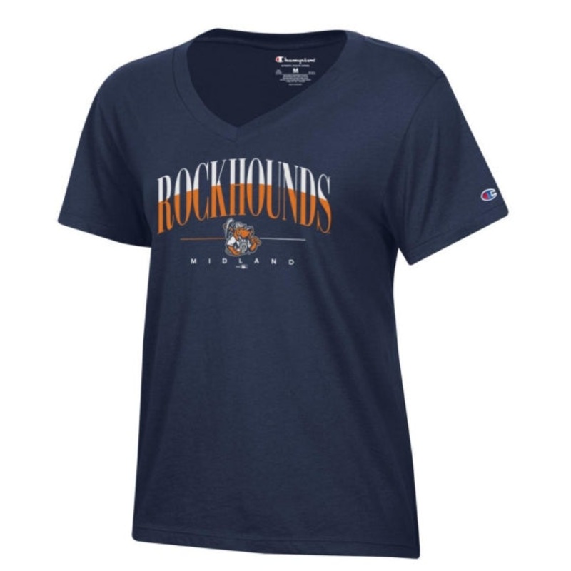 Midland RockHounds Women’s Core V-neck Tee