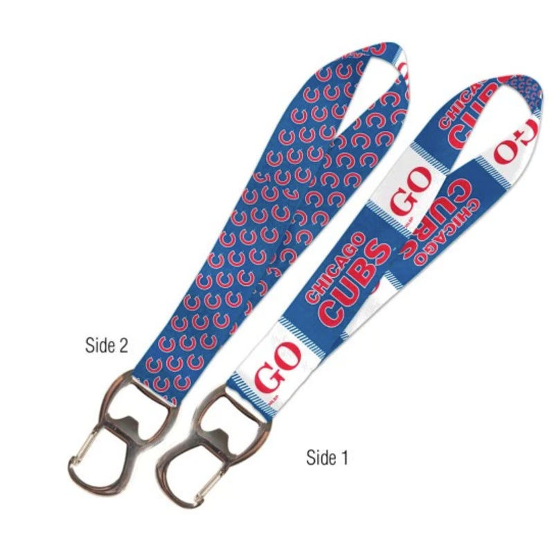 Chicago Cubs Bottle Opener Key Strap