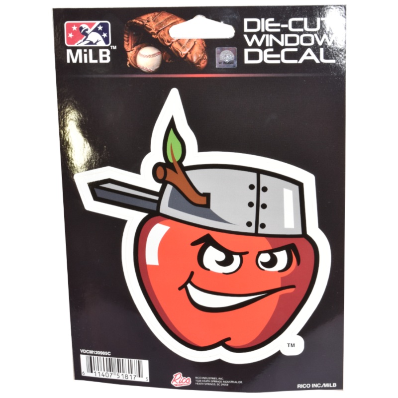 Fort Wayne TinCaps Apple Decal
