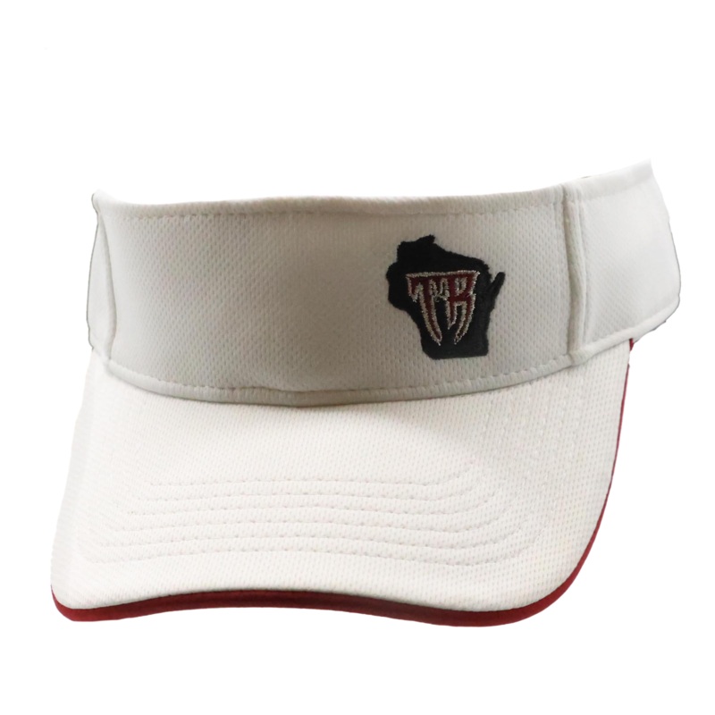 White Everett Visor