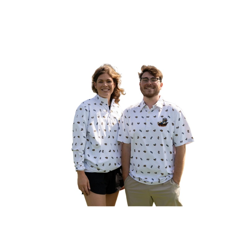 Amarillo Sod Poodles Calf Fries All Over 1/4 Zip