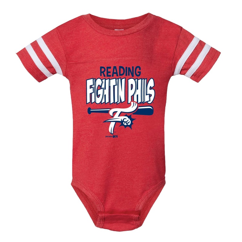 Bimmridder Vintage Red Infant Sporty Bodysuit