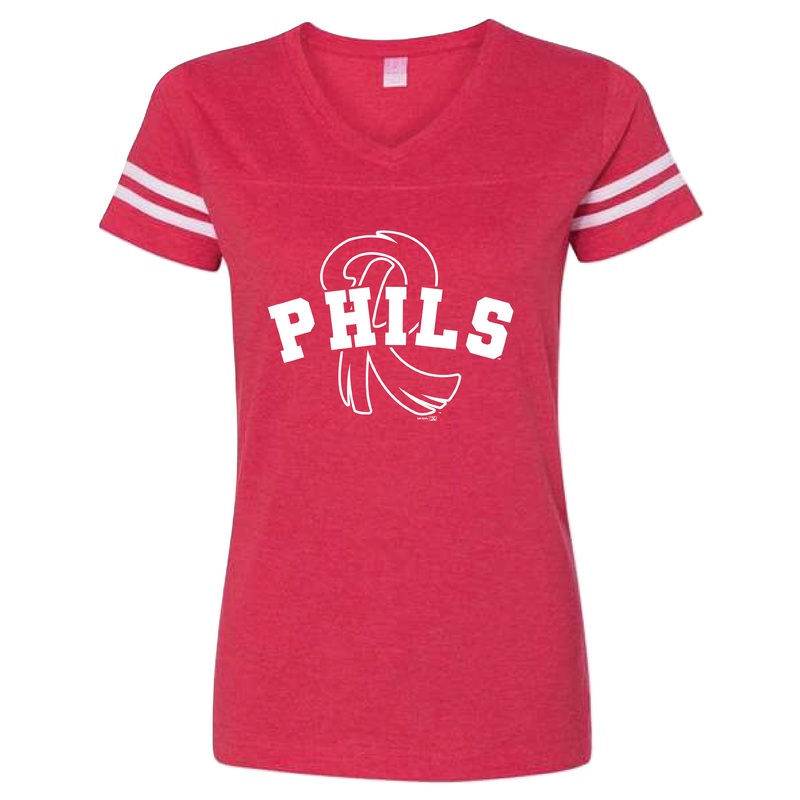 Bimmridder Women’s Vintage Red Sporty Tee
