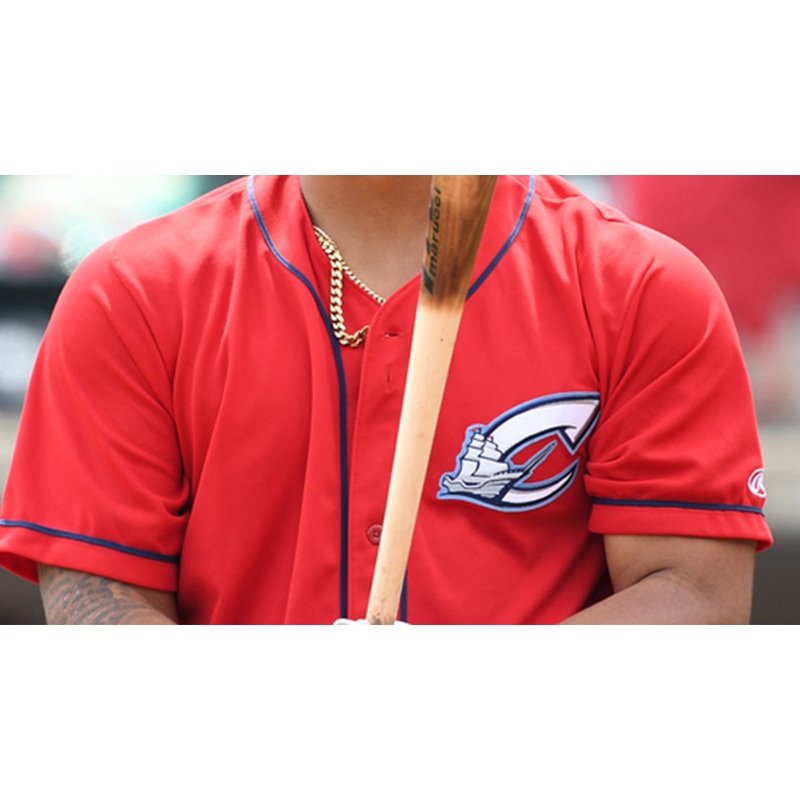 Columbus Clippers Rawlings Authentic On Field Red Alt Jerseys