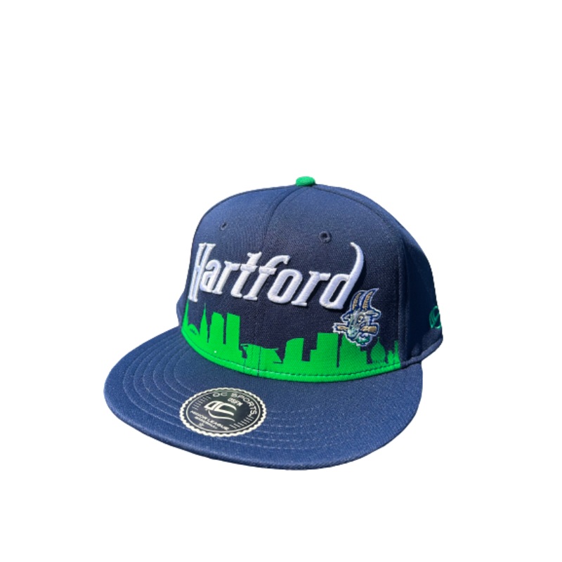 Hartford Yard Goats OC Sports Skyline Snapback