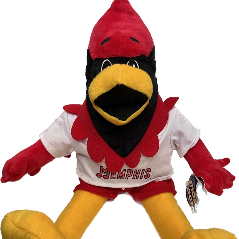Memphis Redbirds Rockey The Redbird Plush