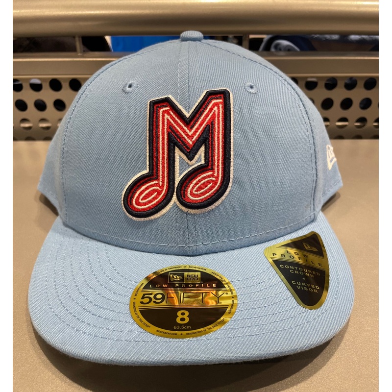New Era 59Fifty Low Profile Powder Blue Alternate Cap