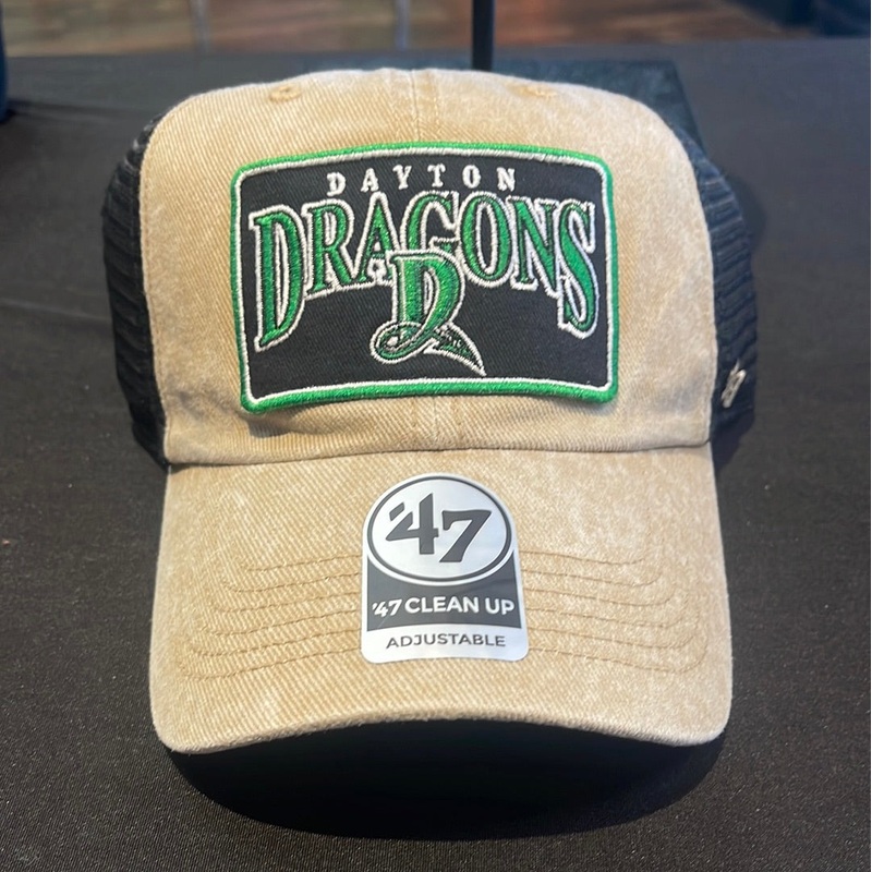 ’47 Brand Khaki Dial Clean Up Trucker Adjustable Hat