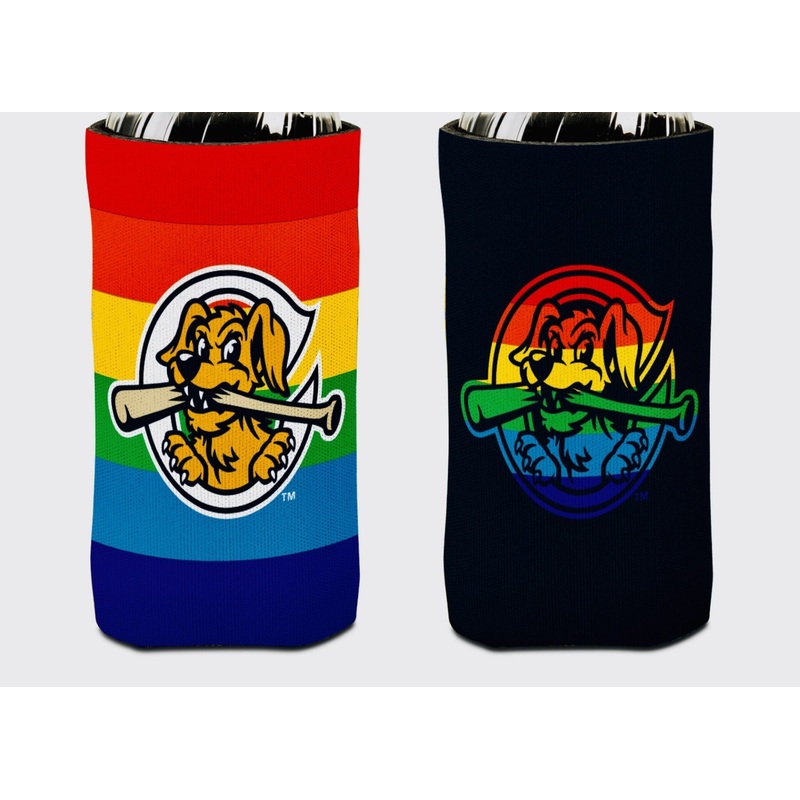 Charleston RiverDogs “Tall Boy” Rainbows Koozie