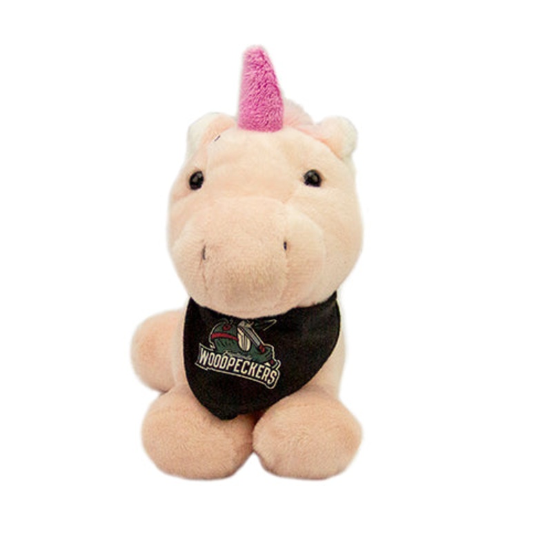 Fayetteville Woodpeckers Mascot Factory Short Stack Plush Unicorn