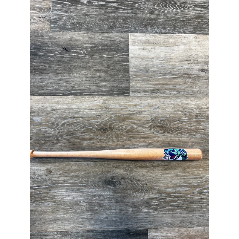 Gwinnett Stripers Coopersburg Natural Mini Bat – Home logo