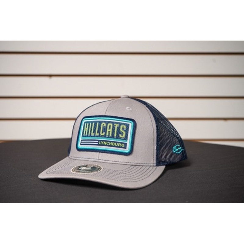Hillcats Grey Trucker Patch Hat