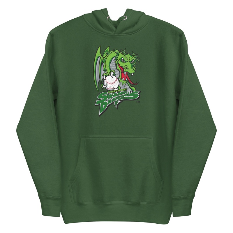 MiLB Hometown Collection Shreveport Swamp Dragons Unisex Premium Hoodie