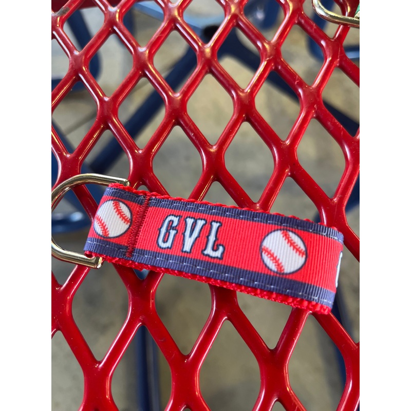 Paw Paws GVL Baseball Keychain