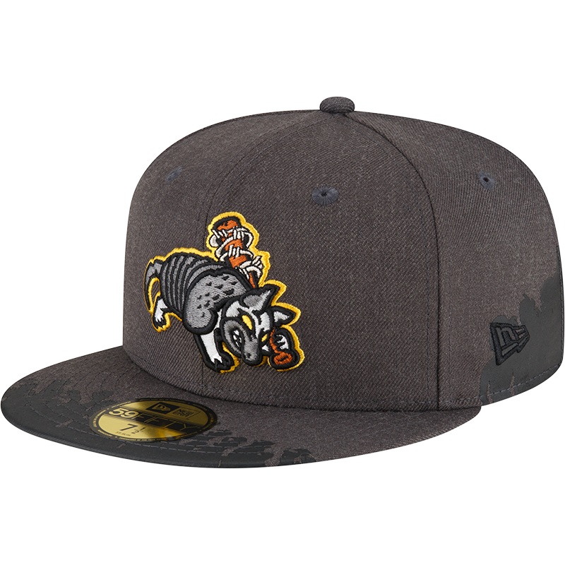 Round Rock Express New Era Armadillo’s 5 Year Anniversary Zombie Horde Custom 5950