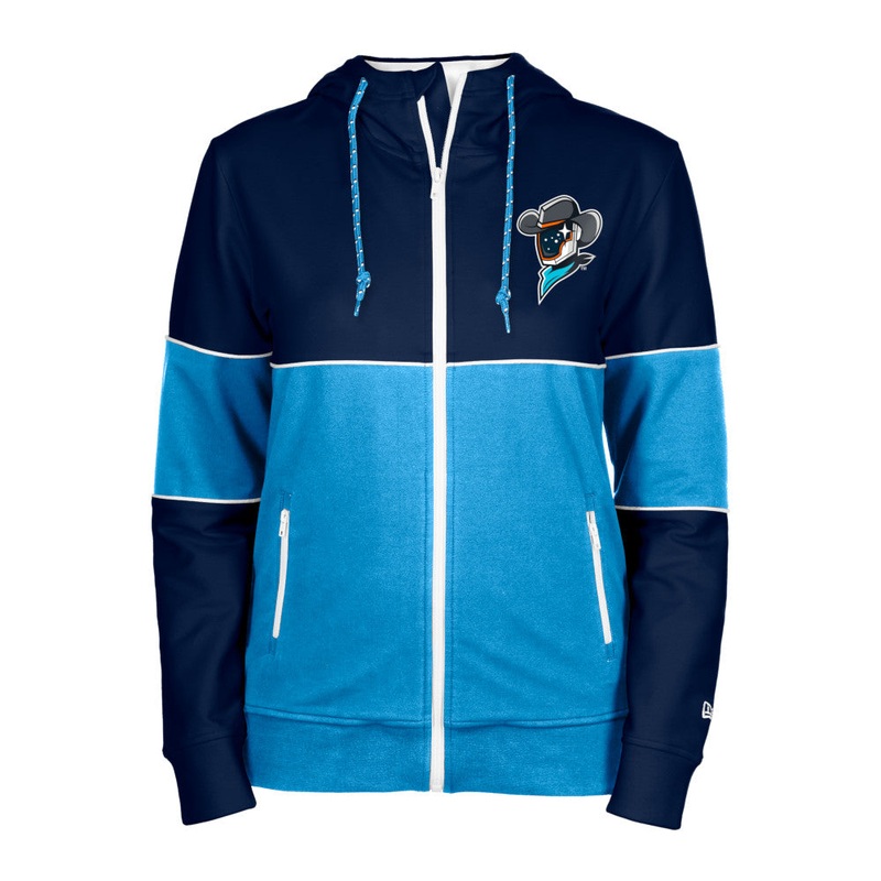 Sugar Land Space Cowboys New Era Women’s Fleece Hood Stretch Full Zip