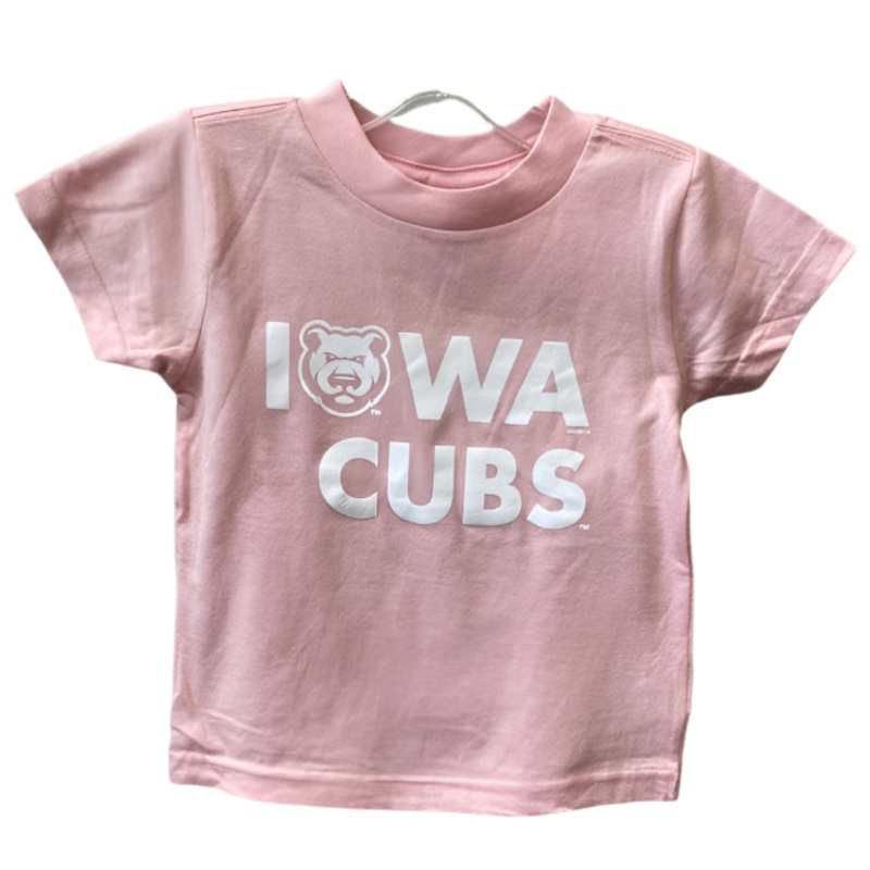 Toddler Iowa Cubs BKids Tee, Pink