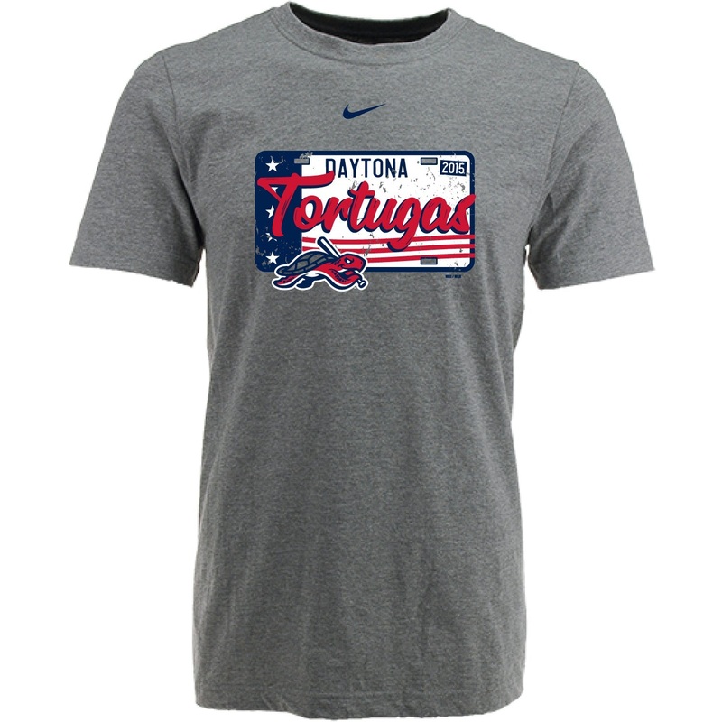 GRAY PATRIOTIC POSTCARD TEE