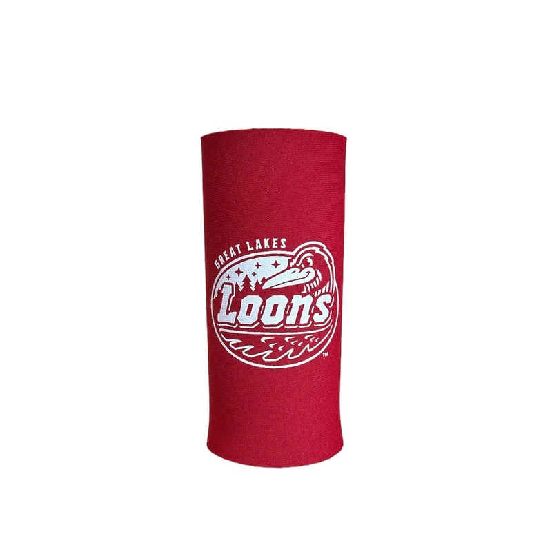Great Lakes Loons Slim Can Seltzer Koozie