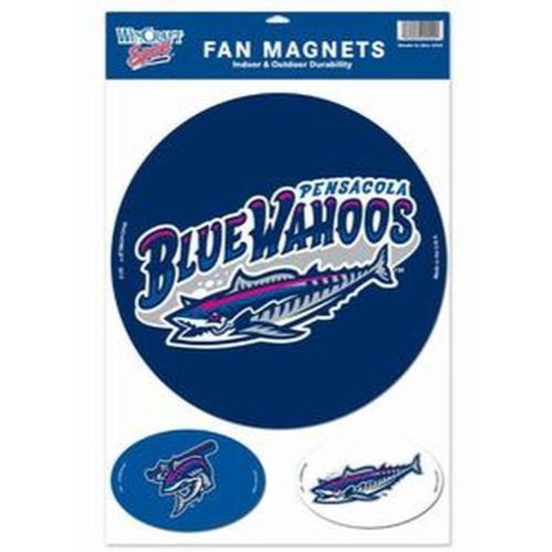 Pensacola Blue Wahoos Fan Magnet Set