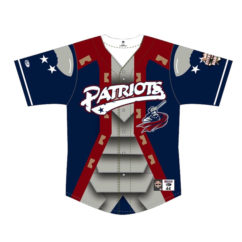 Somerset Patriots Marvel’s Defenders of the Diamond Youth Authentic On-field Jersey Replica