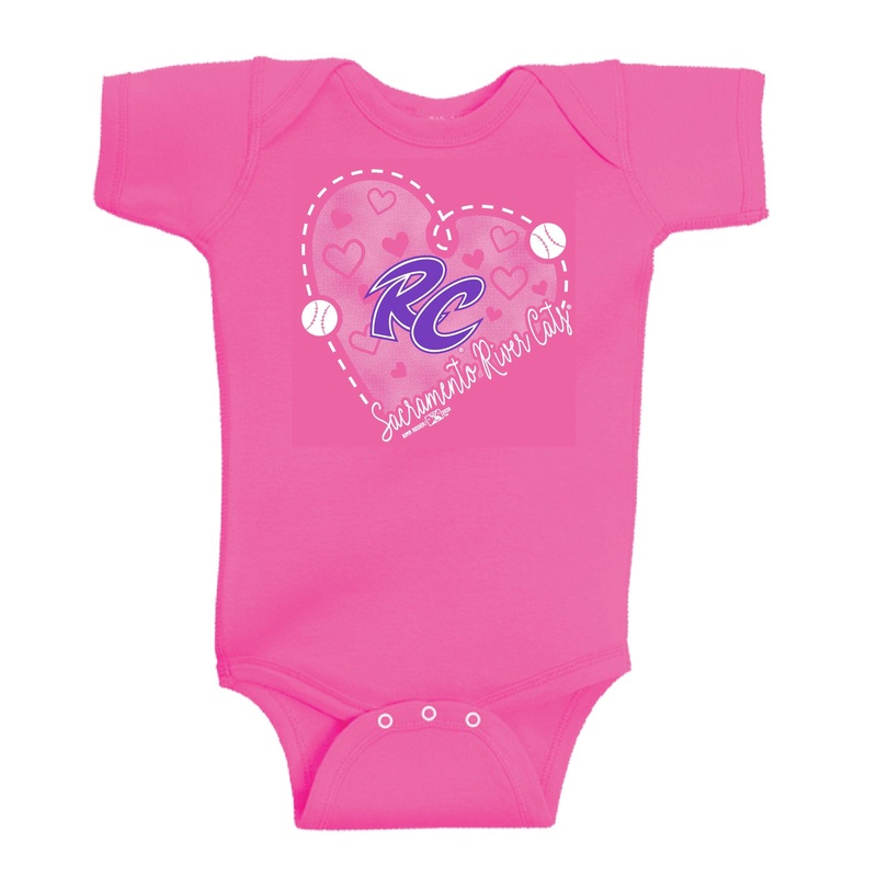 ASLEEP ONESIE, SACRAMENTO RIVER CATS