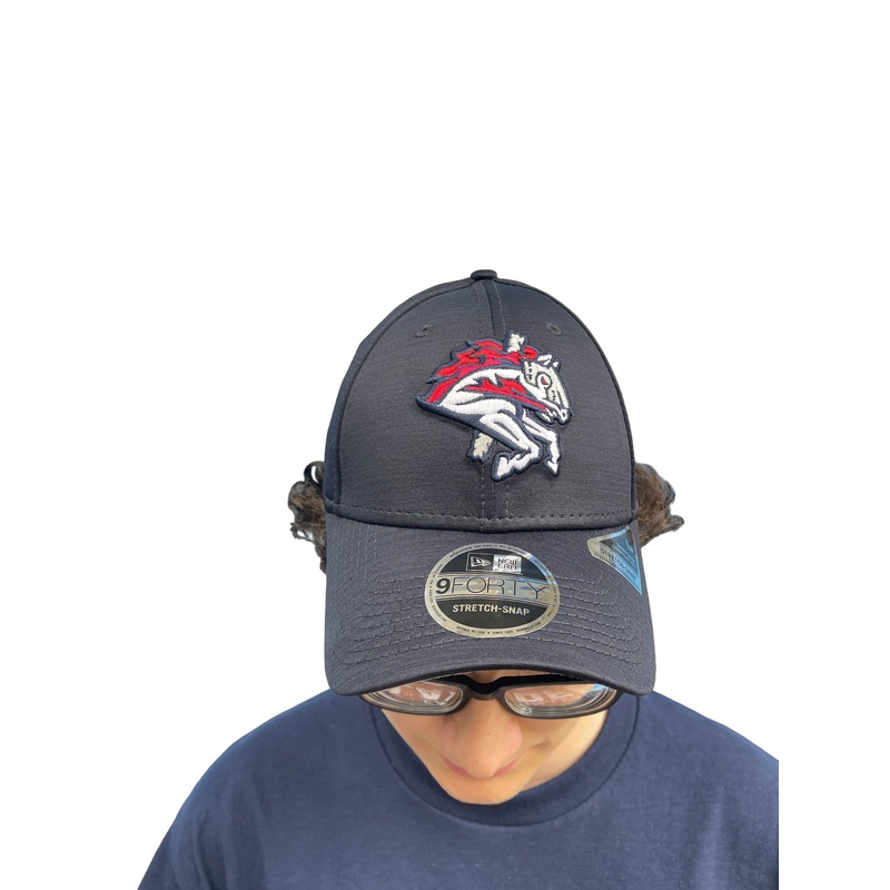 BRP New Era Navy Blue 950 Snapback With Primary Logo