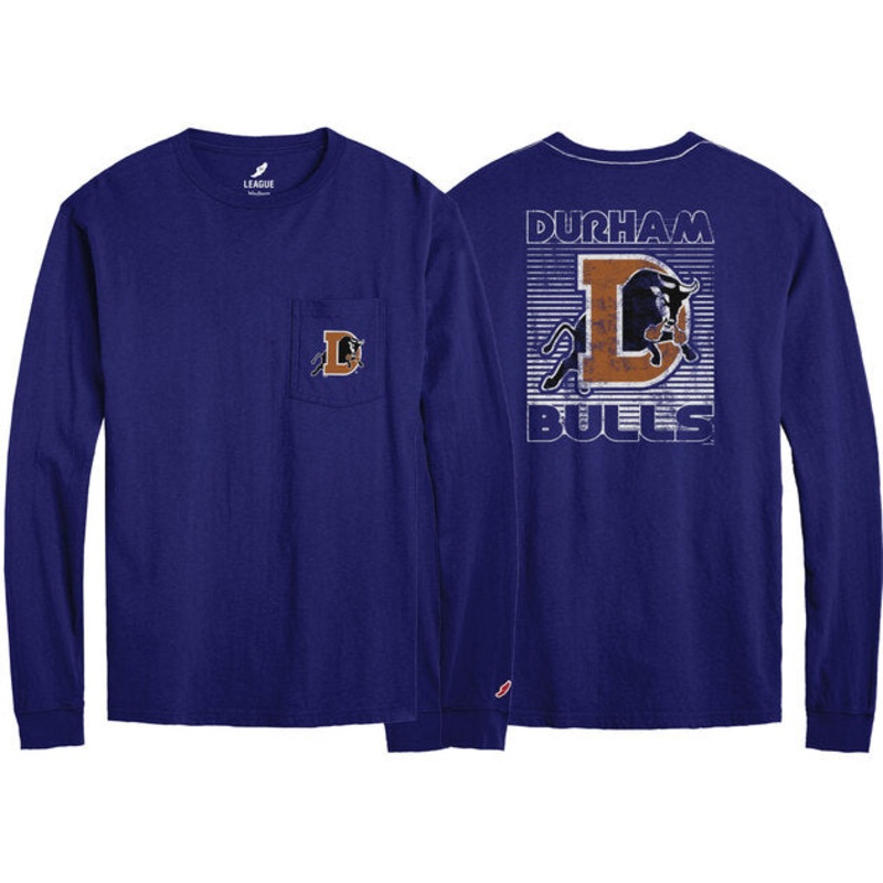 Durham Bulls L2 Pocketed Long Sleeve Tee