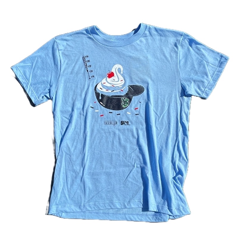 Eugene Emeralds Baseballism Ice Cream Sundae Youth T-Shirt