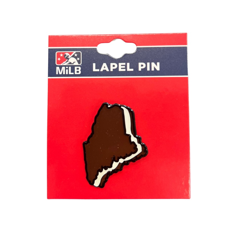 Maine Whoopie Pies Alternate Logo Lapel Pin