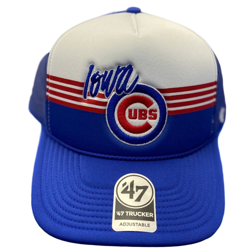 Men’s Iowa Cubs Liftoff Trucker Cap, Royal/White