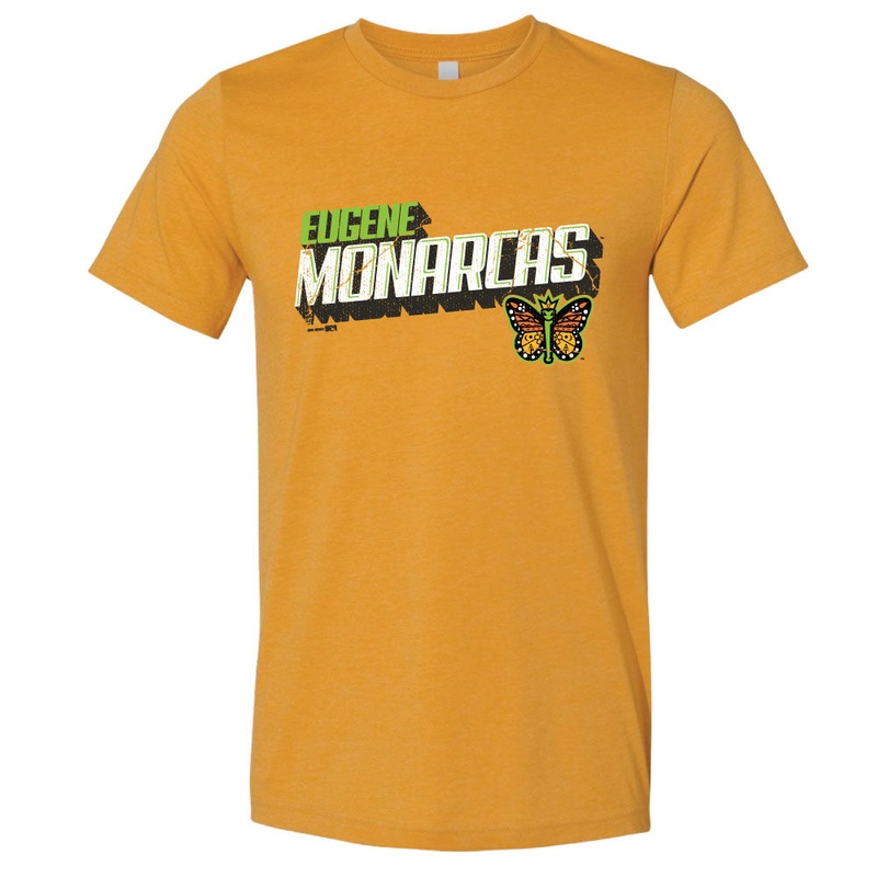 Monarcas de Eugene Copa de la Diversin Bimm Ridder Mustard T-Shirt
