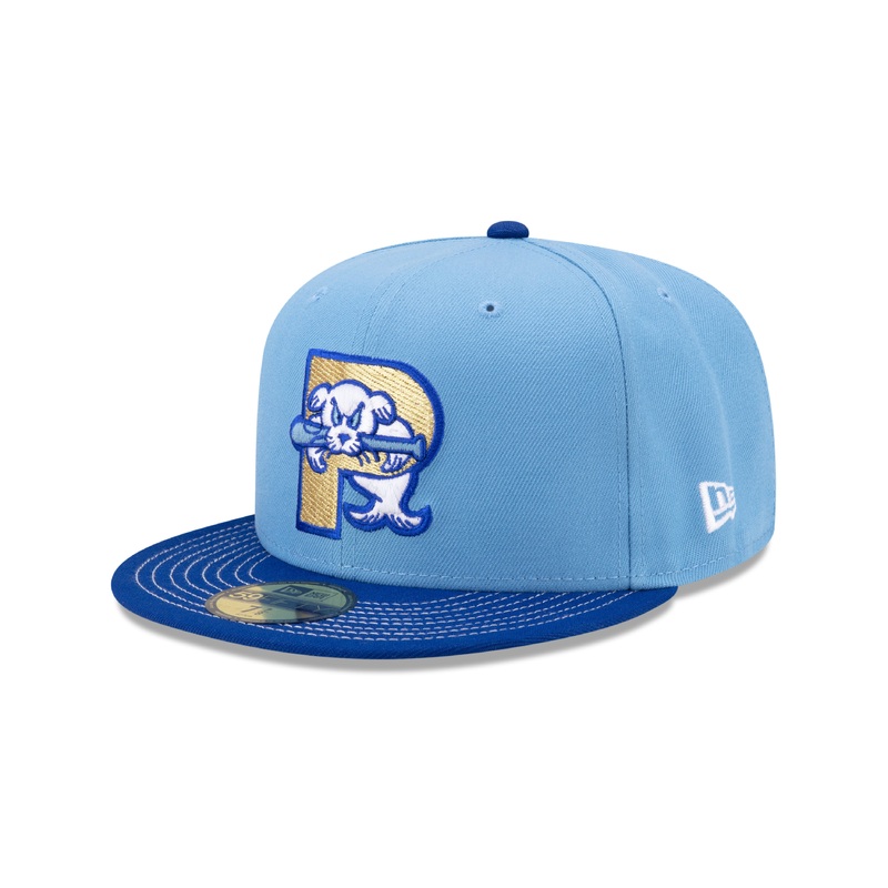 Royal Blue Red Sea Dogs 59Fifty New Era Hat