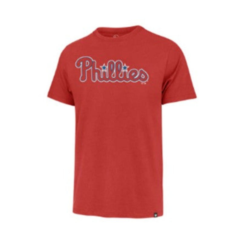 ’47 Racer Red Phillies Wordmark Tee