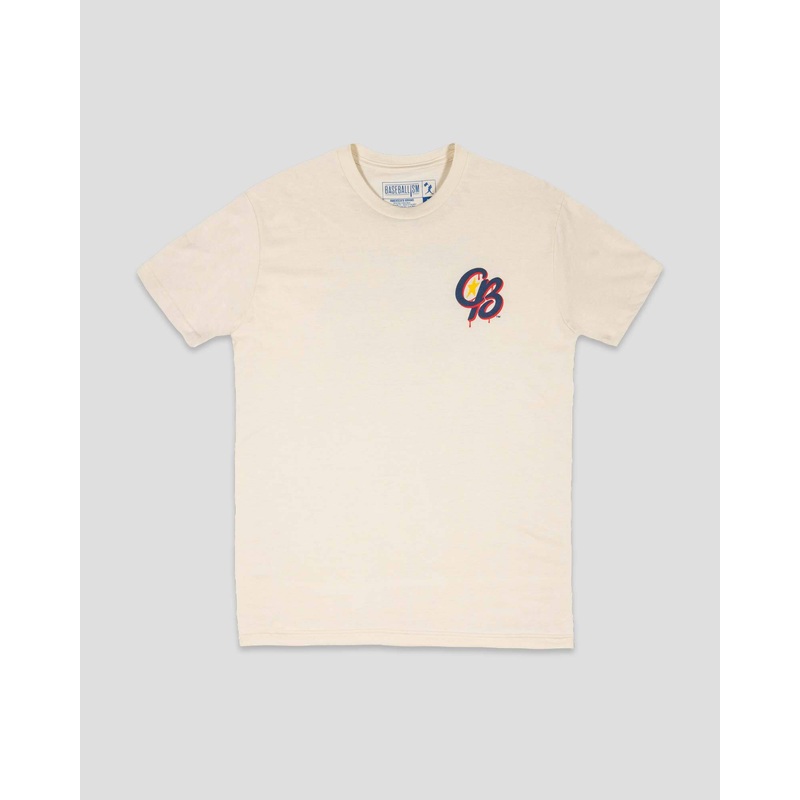 Adult Cream Baseballism Pine Tar Tee