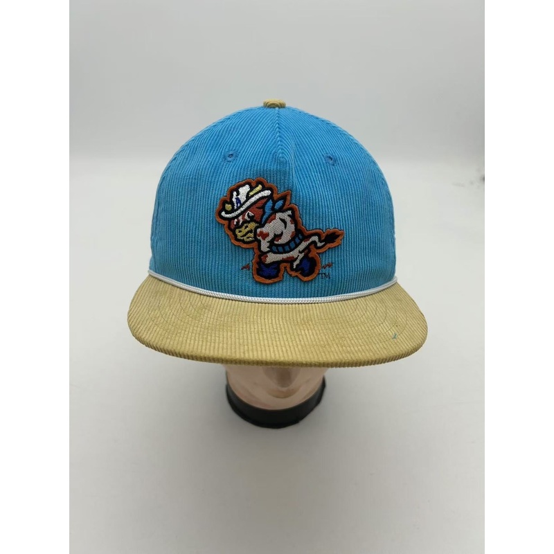 Amarillo Sod Poodles Official League Calf Fries Powder Blue Cord Hat