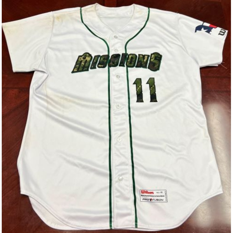 San Antonio Missions Game Worn/Autographed Tom Cosgrove Jersey