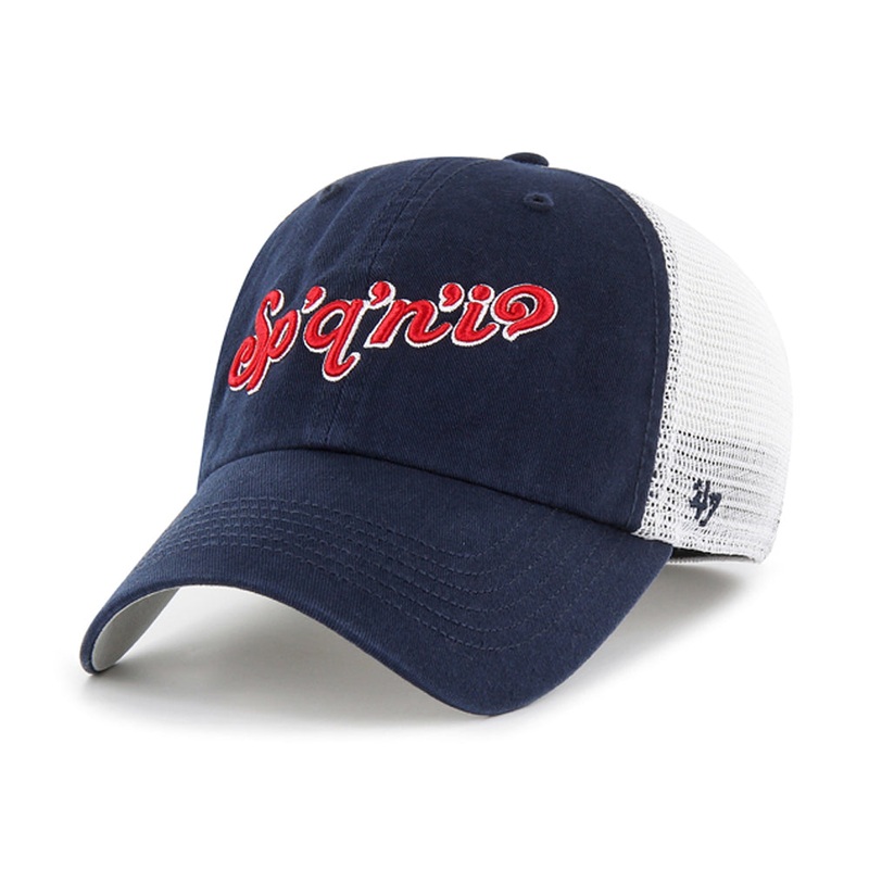 Spokane Indians Blue Hill ’47 Brand Closer Salish Script Cap