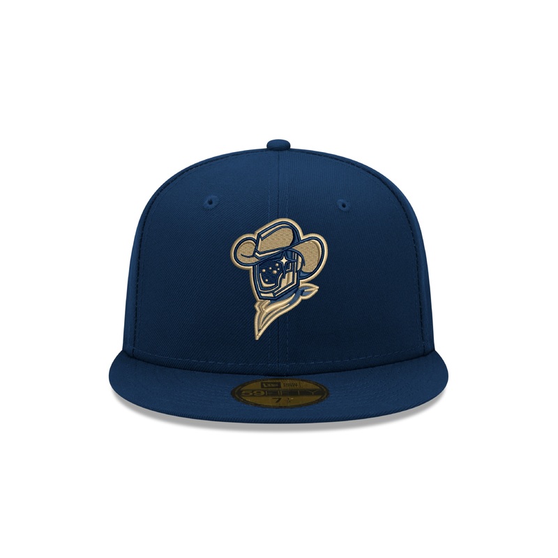Sugar Land Space Cowboys New Era Hat Snapback Triple-A Champs Gold