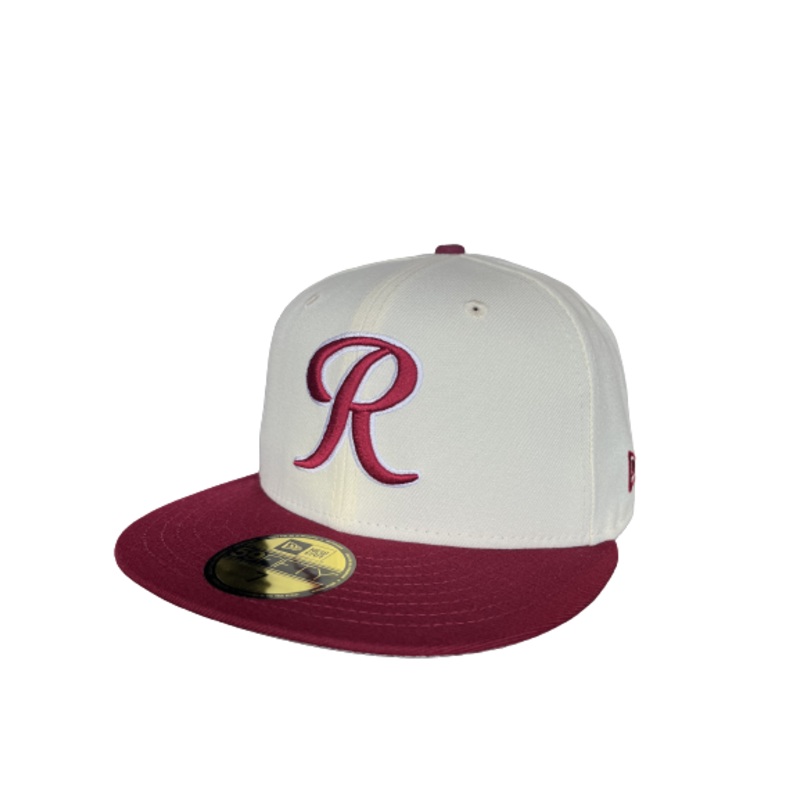 Tacoma Rainiers New Era 59Fifty Crimson Gray R Cap