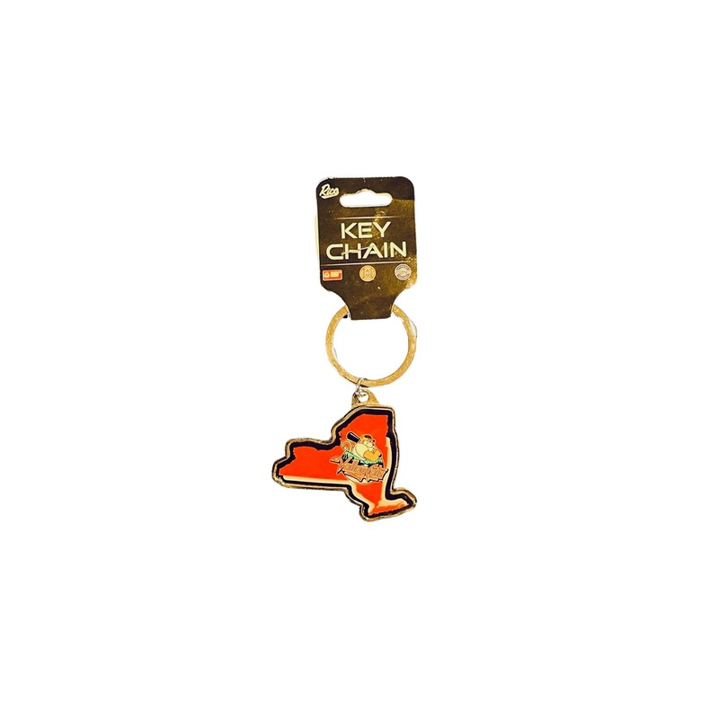 ValleyCats – NY State shaped key chain