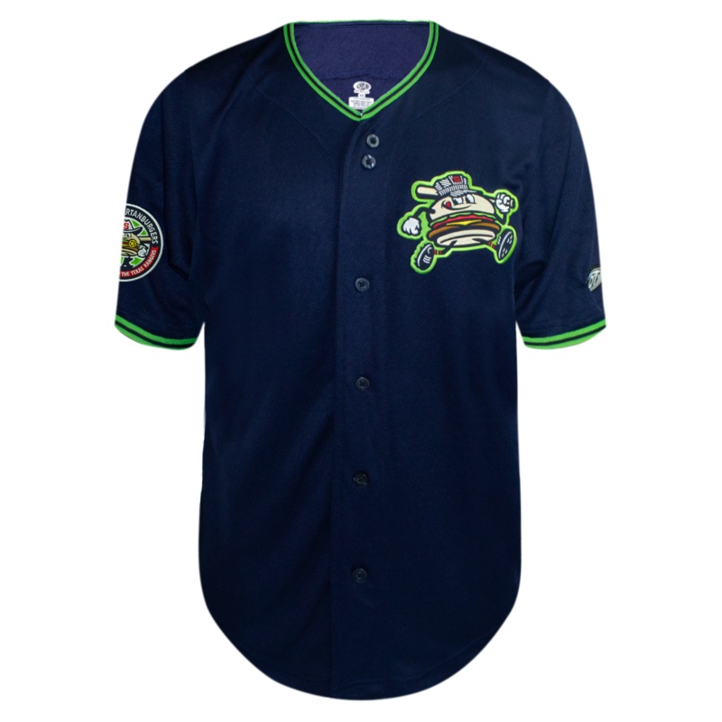 Youth Stitched Navy Jersey