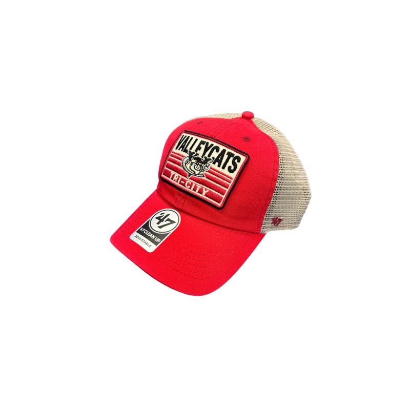 47 Brand Red & Tan Trucker Hat