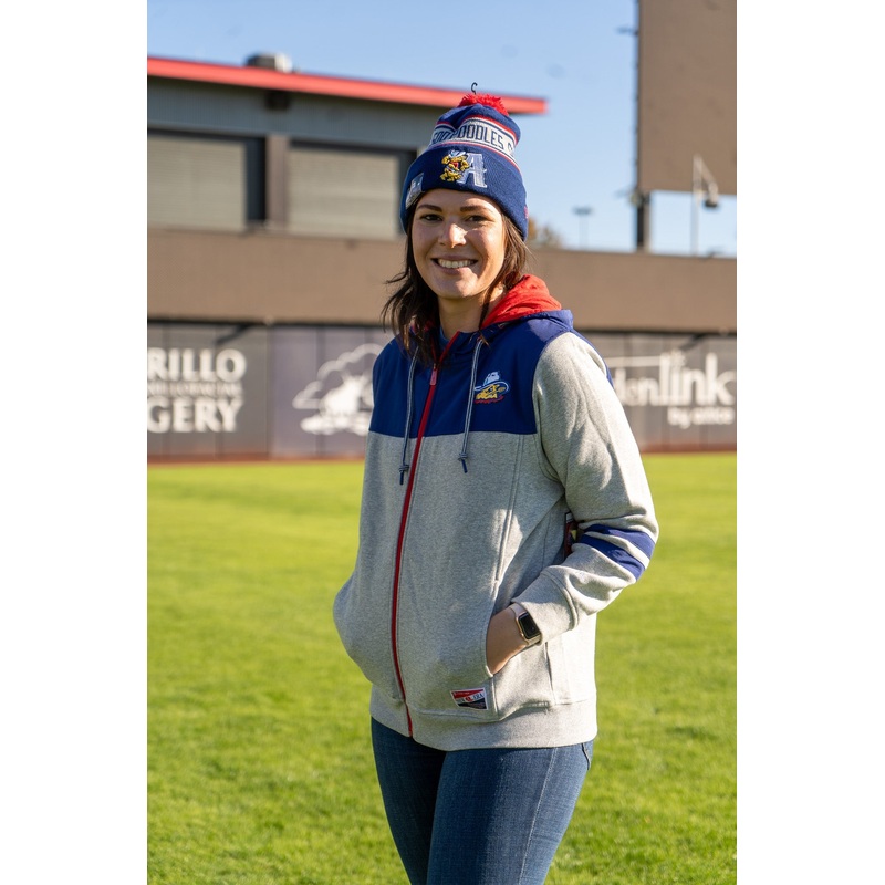 Amarillo Sod Poodles New Era Women’s Royal/ Grey Full Zip