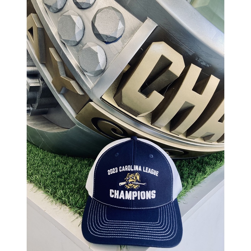 Charleston RiverDogs 2023 Carolina League Champions Trucker Cap