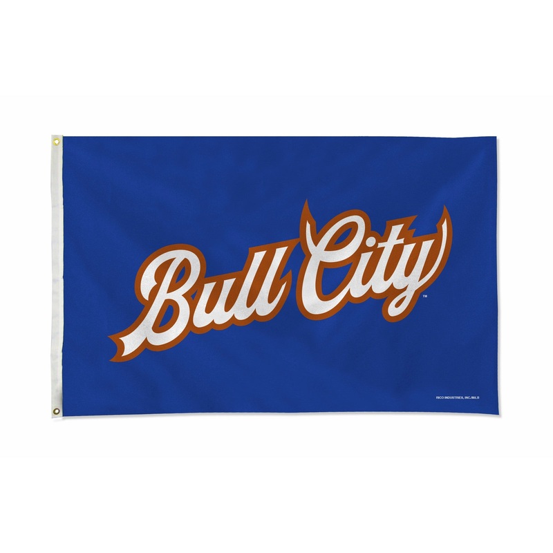 Durham Bulls Rico Royal Bull City Flag